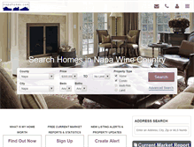 Tablet Screenshot of napahomes.com